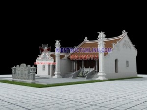 Mẫu thiết kế Nhà thờ họ Cao – Thanh Hóa